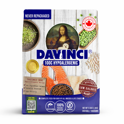 Davinci Dog 100C Hypoallergenic 3.3lb (Fresh Salmon)